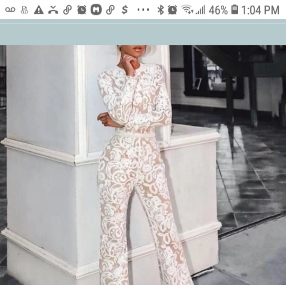 Lace jumpsuit